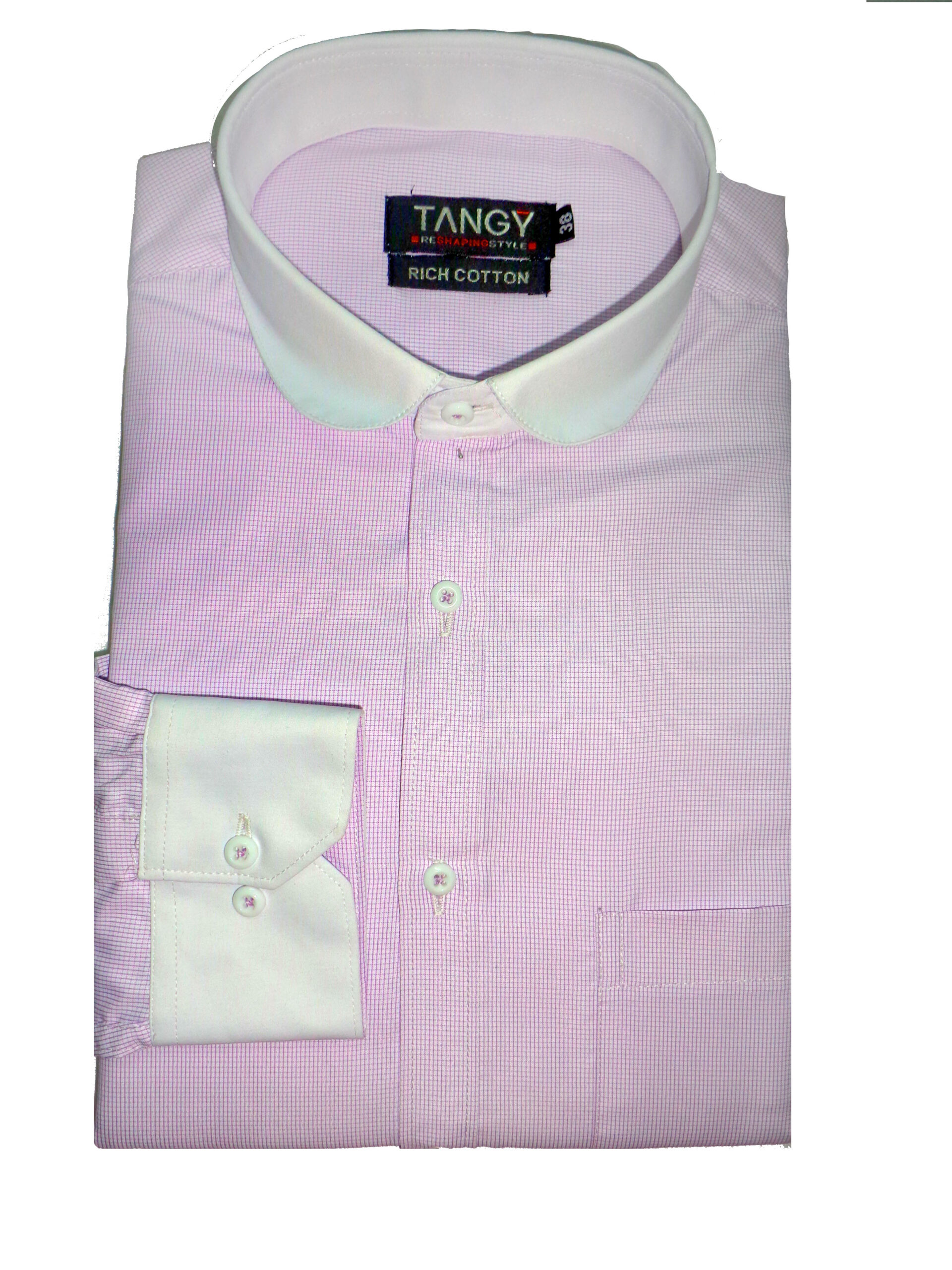 Tangy Mens Wear Purple Designer Shirt - TANGYSTORE.IN