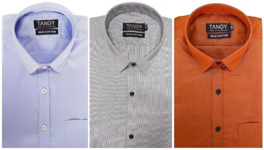 Men Full Sleeves Shirt Combo Pack of 3