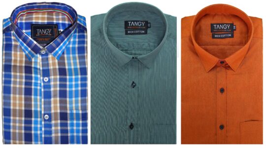 Men Full Sleeves Shirt Combo Pack of 3